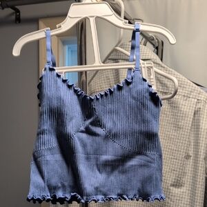 Aerie Ribbed Crop Tank